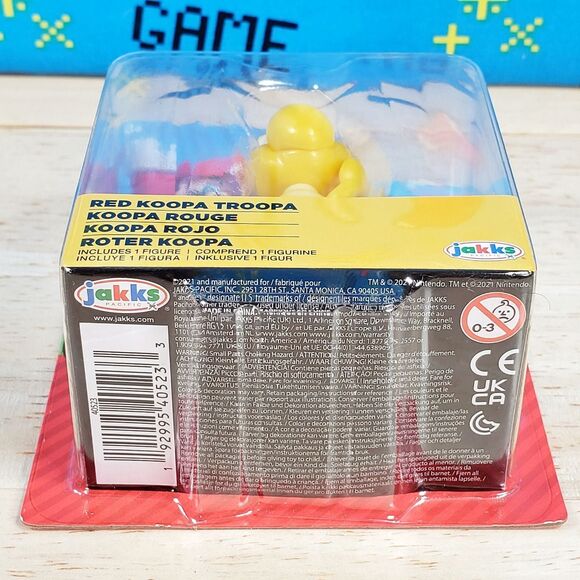 Jakks Pacific Super Mario Red Koopa Troopa 2.5" World of Nintendo Collectible - Picture 7 of 9